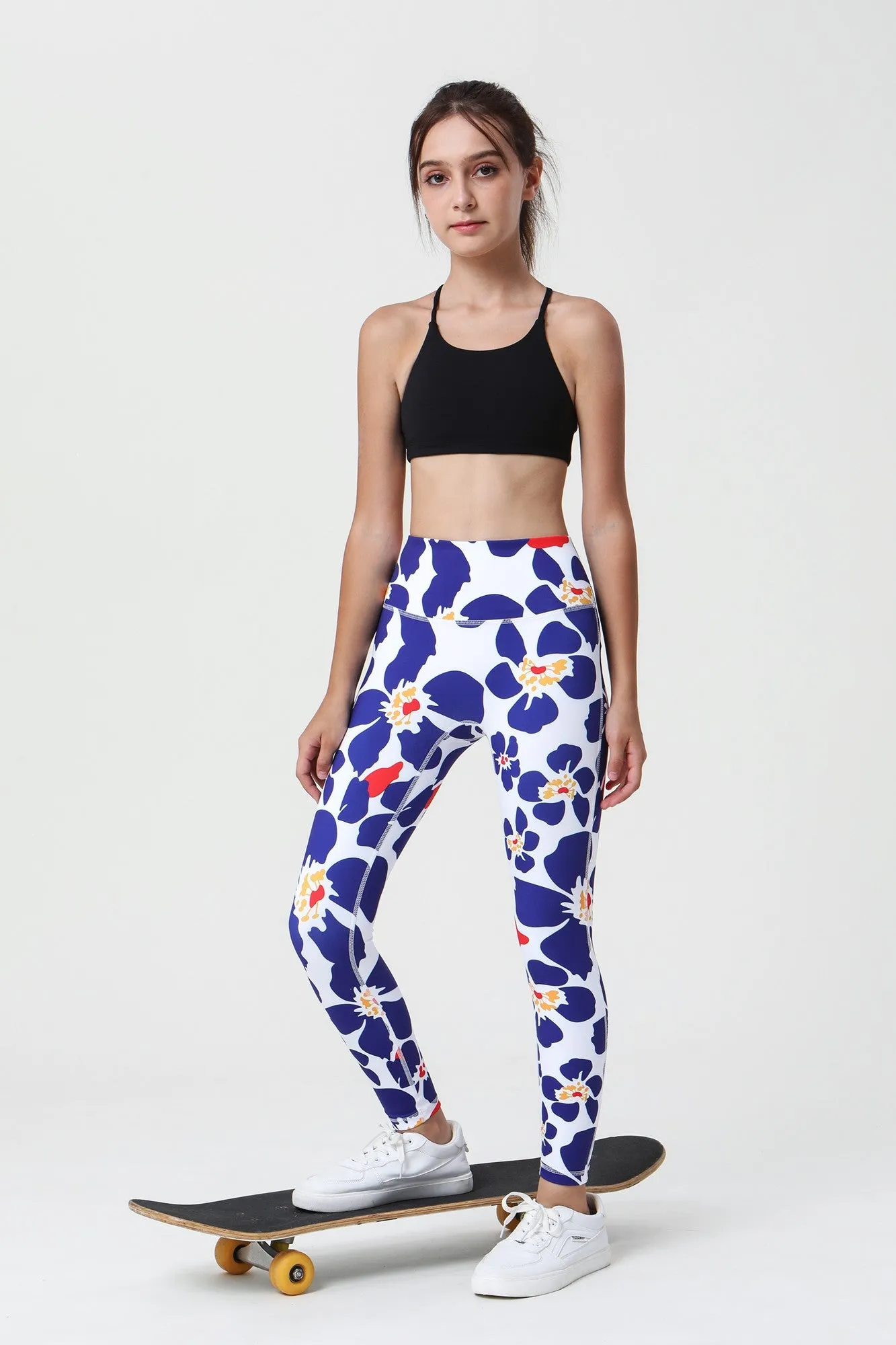 Colorful Patterns Little Yogi Leggings